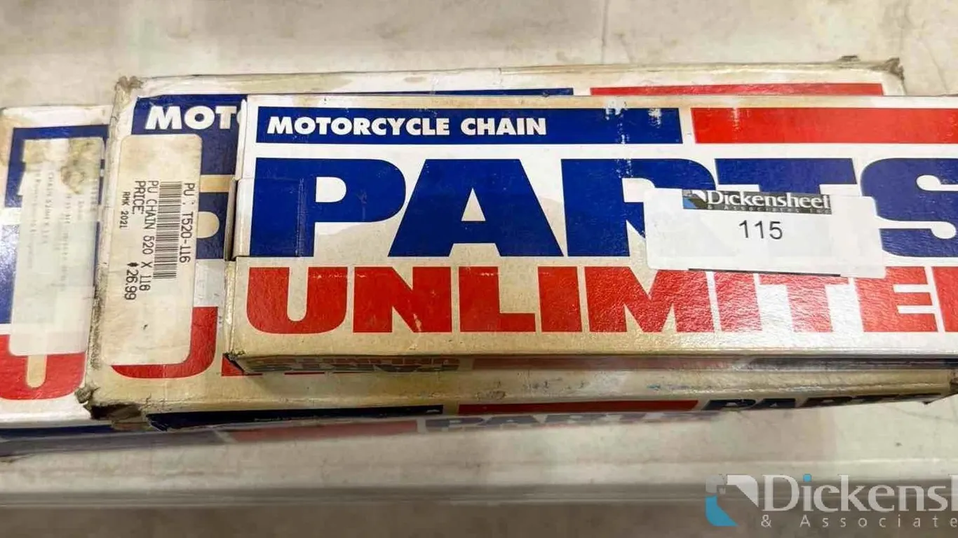 (4) PARTS UNLIMITED MOTORCYCLE CHAIN