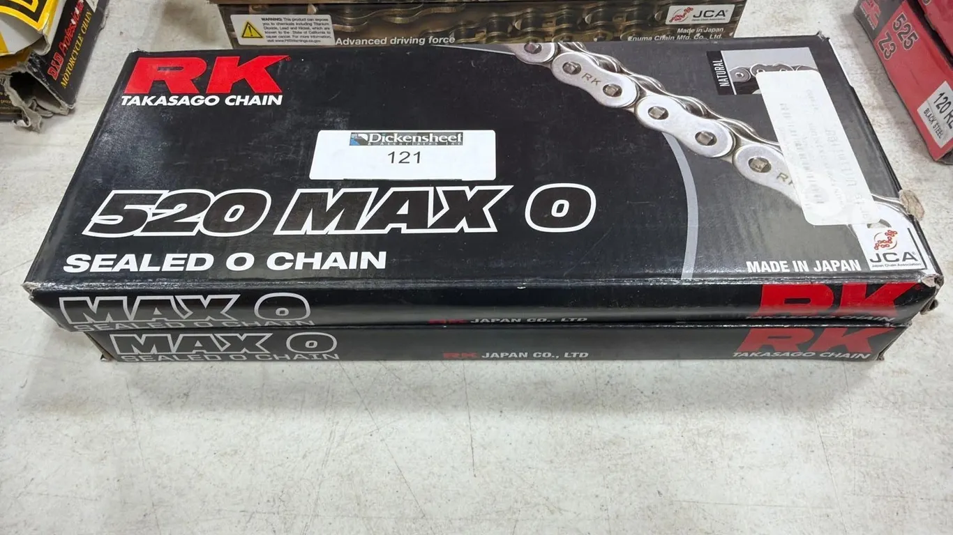 (2) RK TAKASAGO 520MAX-0 X 120 LINK