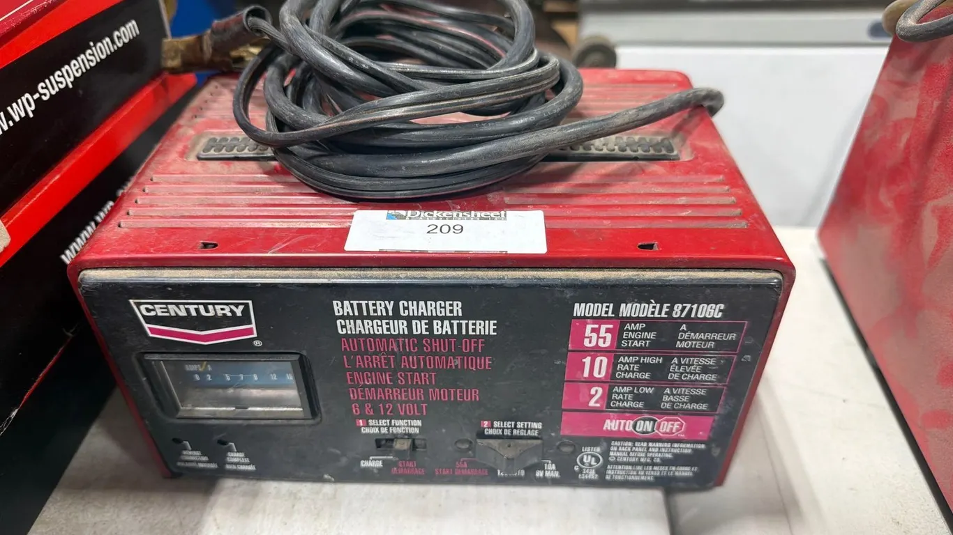 CENTURY 87106C BATTERY CHARGER