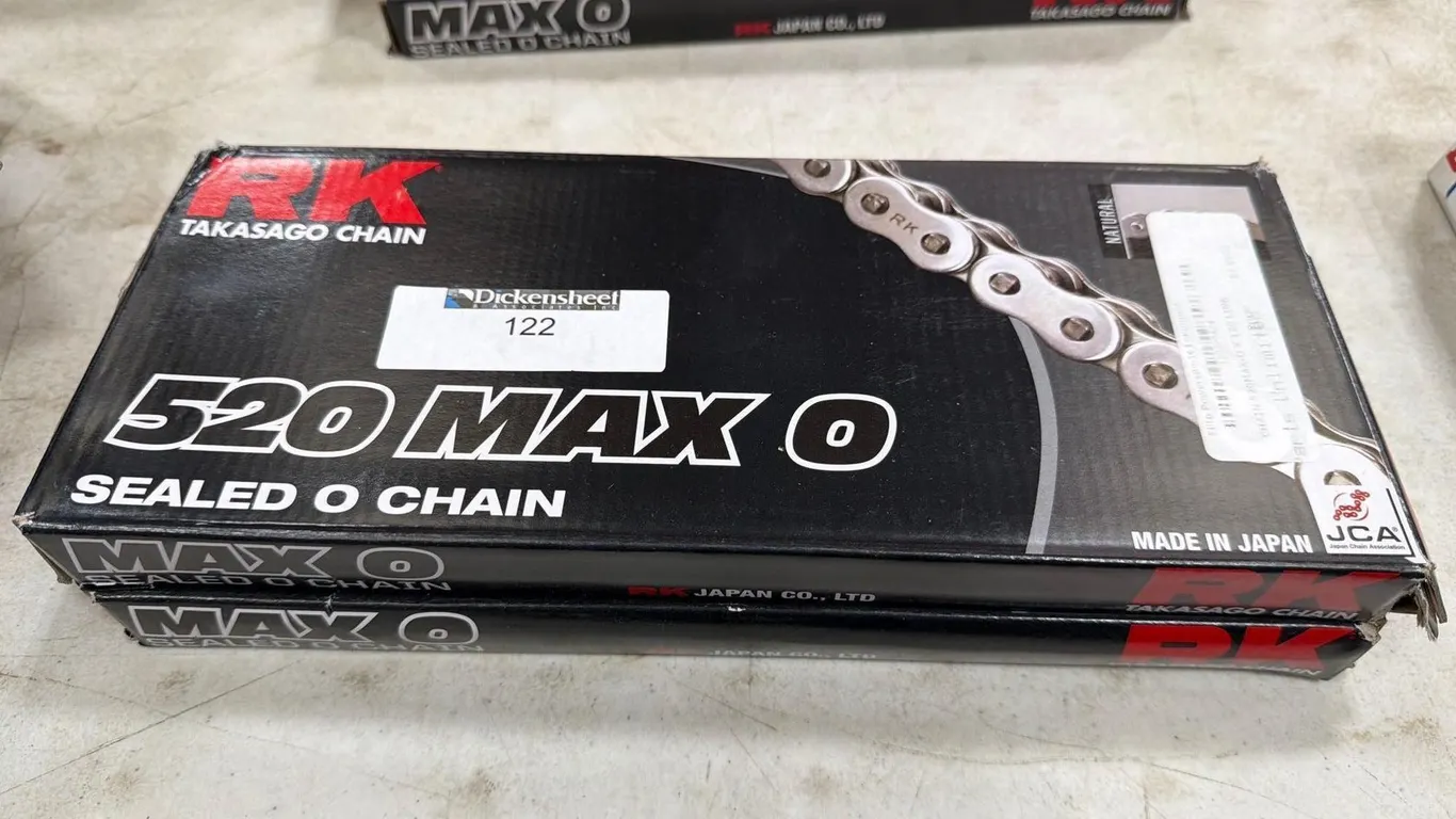 (2) RK TAKASAGO 520MAX-0 X 120 LINK