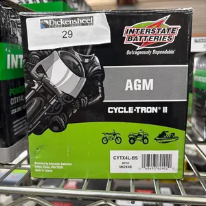30 INTERSTATE AGM CYCLE TRON 2 BATTERY