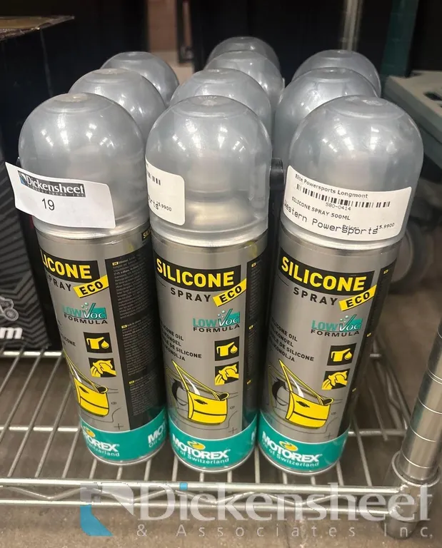 (10) MOTOREX SILICONE SPRAY ECO LOT