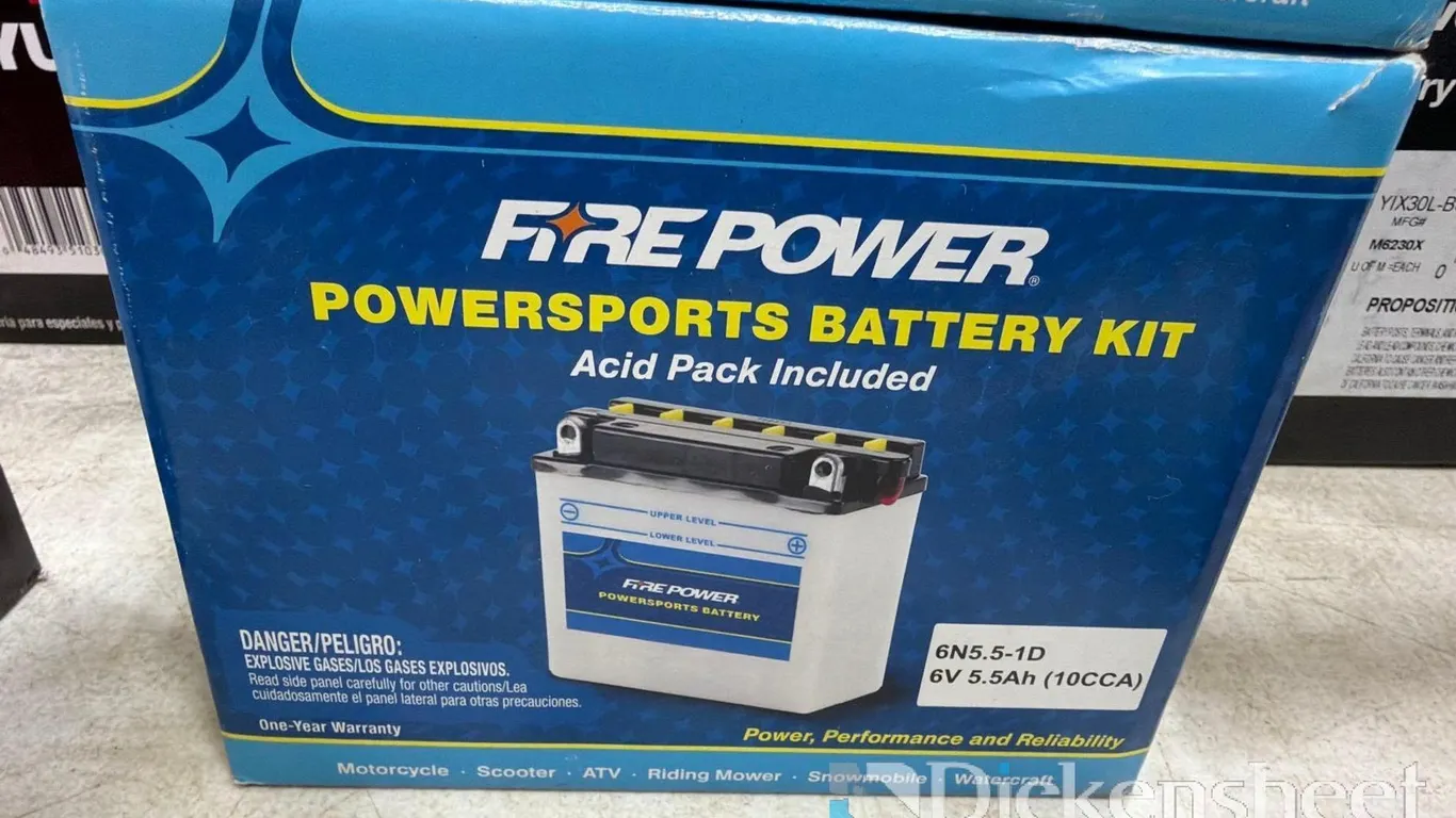 FIREPOWER 6N5.5-1D BATTERY