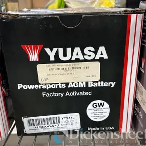YUASA POWER-SPORTS BATTERY YTX14L