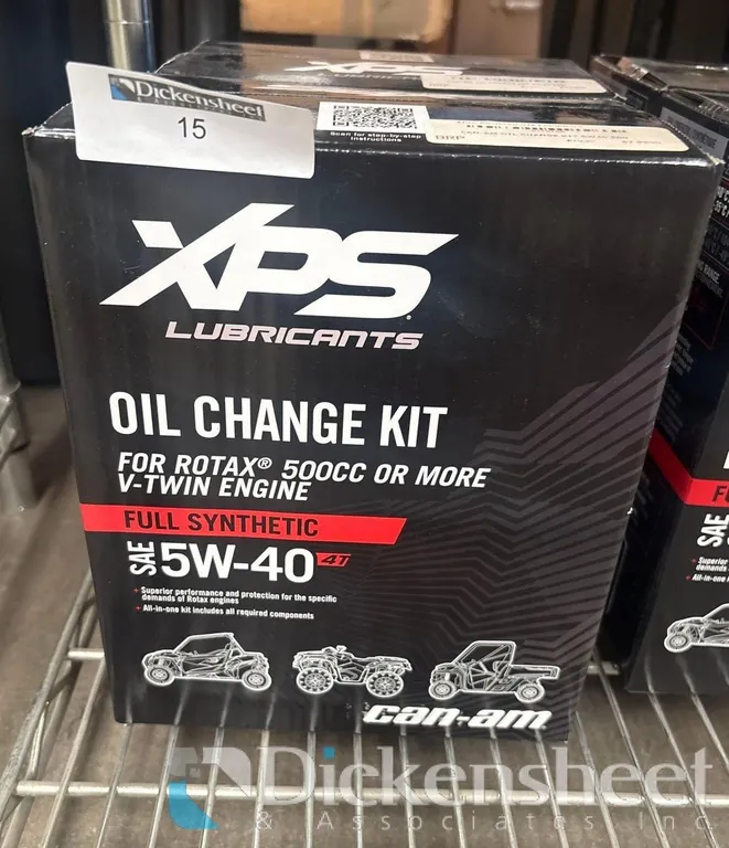 XPS LUBRICANTS OIL CHANGE KIT FOR ROTAX 500CC OR MORE VTWIN ENGINE