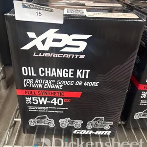 XPS LUBRICANTS OIL CHANGE KIT FOR ROTAX 500CC OR MORE VTWIN ENGINE