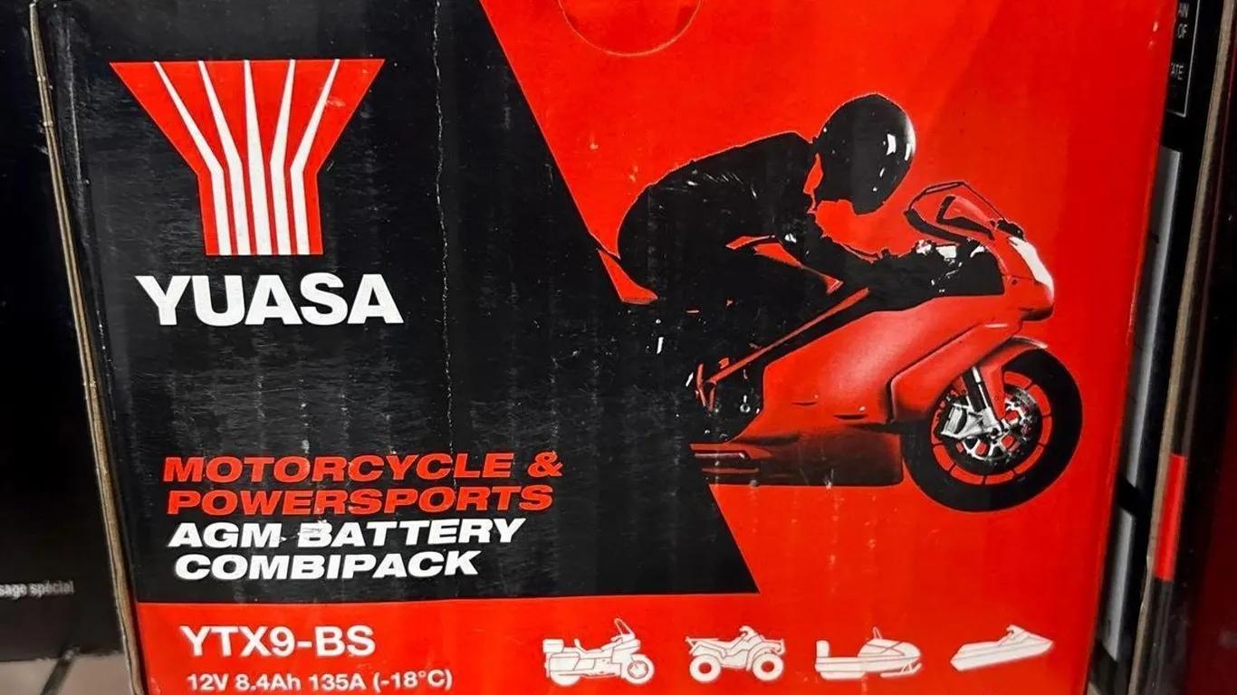 YUASA POWER-SPORTS BATTERY YTX9-BS