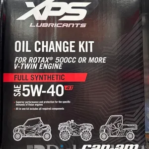XPS LUBRICANTS OIL CHANGE KIT FOR ROTAX 500CC OR MORE VTWIN ENGINE