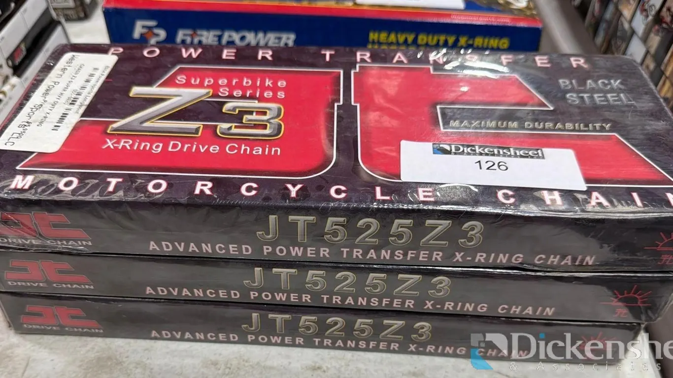 (3) POWER TRANSFER Z3 MOTORCYCLE CHAIN