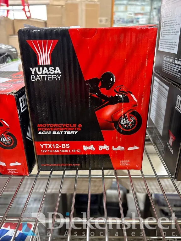 YUASA POWER-SPORTS BATTERY YTX12-BS