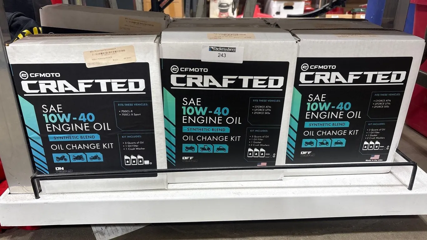 10W-40 OIL CHANGE KITS