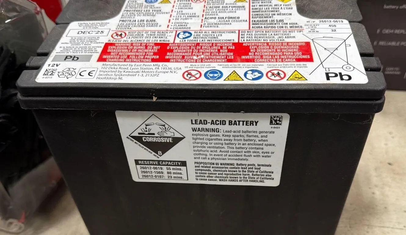 KAWASAKI BATTERY 12V 32AH