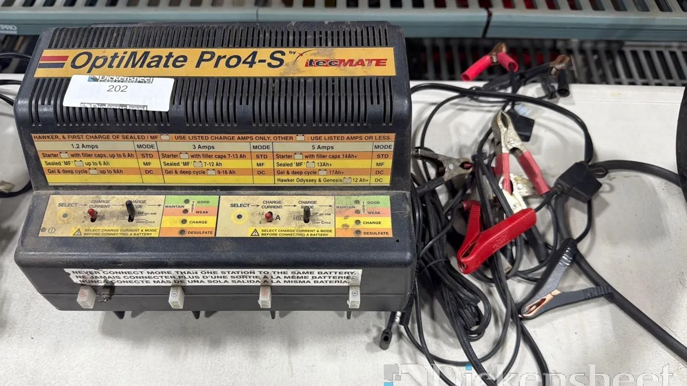 OPTIMATE PRO 4-S MULTISTATION CHARGER