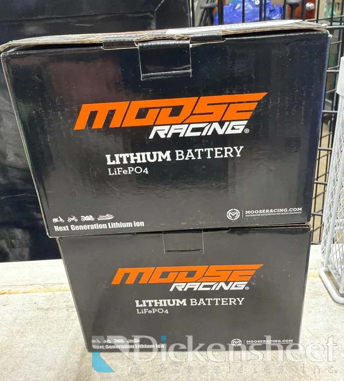 (2) MOOSE LIFEPO4 BATTERY
