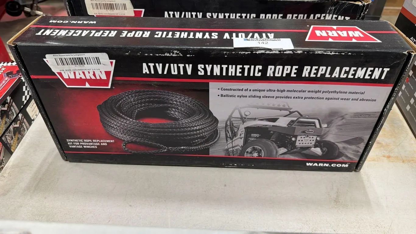WARN SYNTHETIC ROPE REPLACEMENT