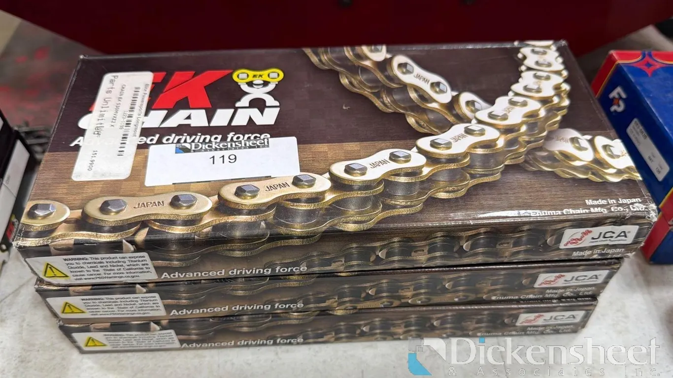 (3) EK 525MVXZ2 X MOTORCYCLE CHAIN