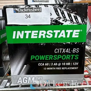 INTERSTATE BATTERY CITX4L-BS