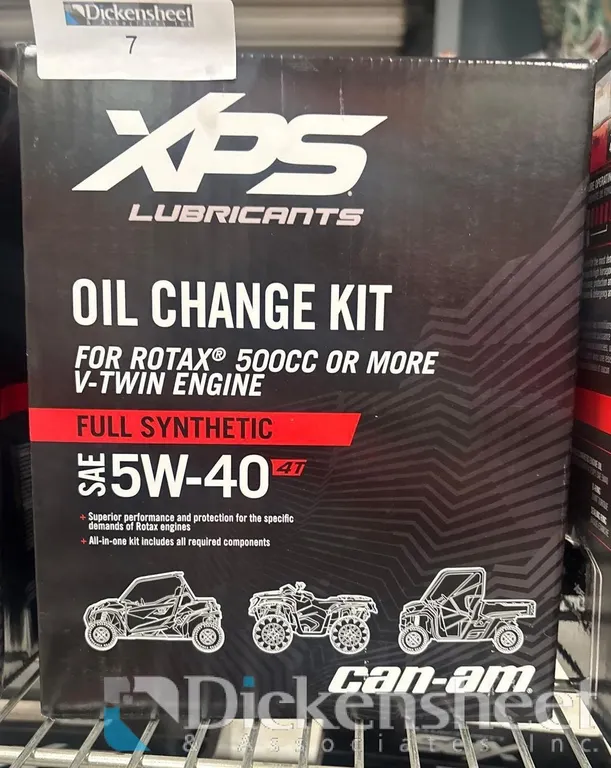 XPS LUBRICANTS OIL CHANGE KIT FOR ROTAX 500CC OR MORE VTWIN ENGINE