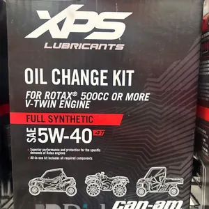 XPS LUBRICANTS OIL CHANGE KIT FOR ROTAX 500CC OR MORE VTWIN ENGINE