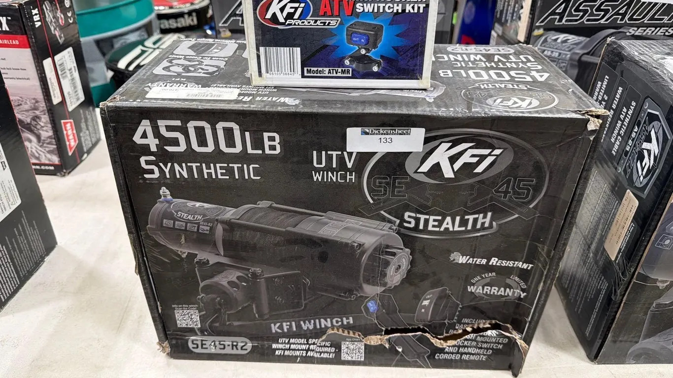 ASSAULT 4500LB ATV WINCH