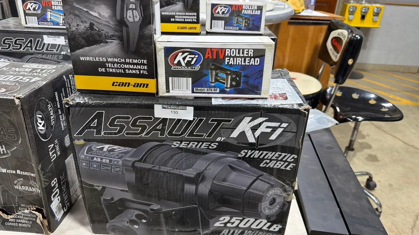 ASSAULT 250LB ATV WINCH