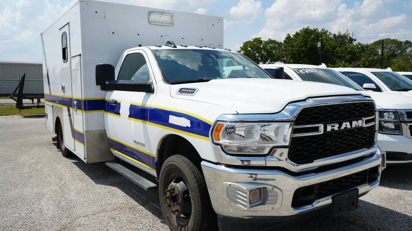 2021 Ram 3500HD Ambulance - Will Need to be Towed