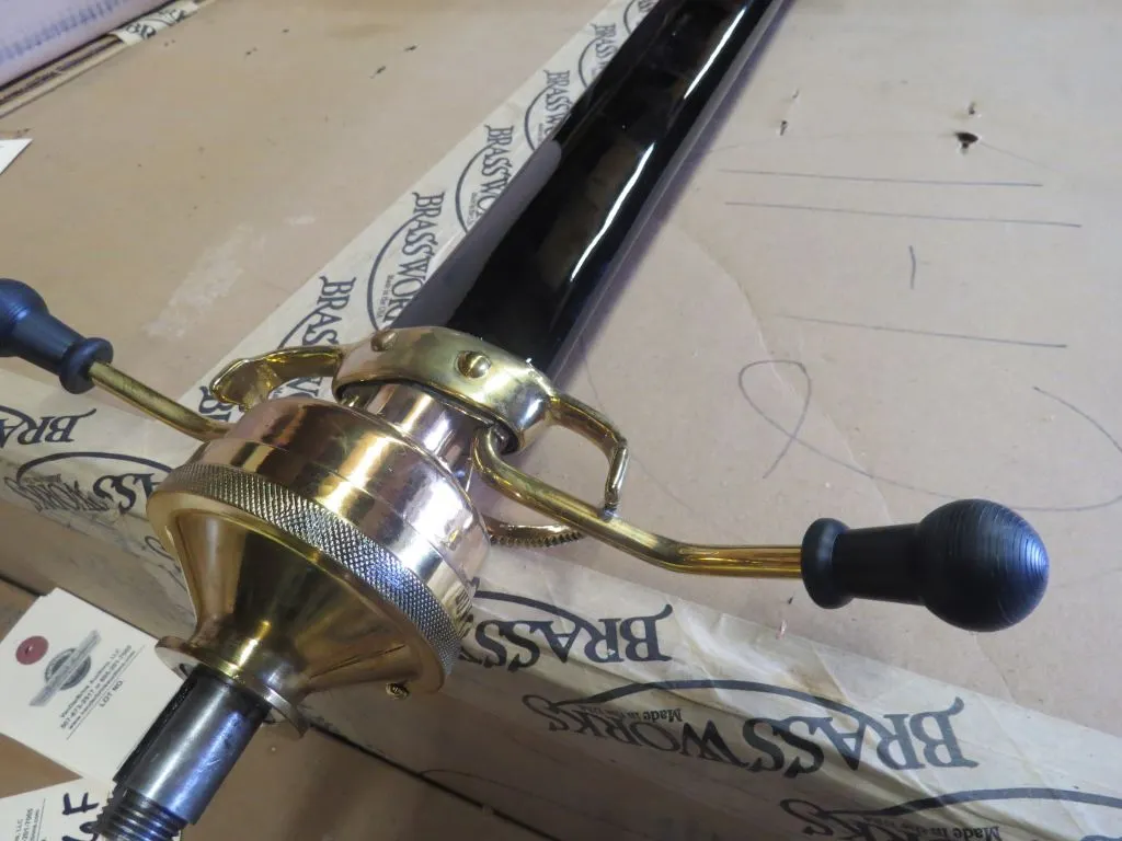 Restored Brass Ford Model T Steering Colmn