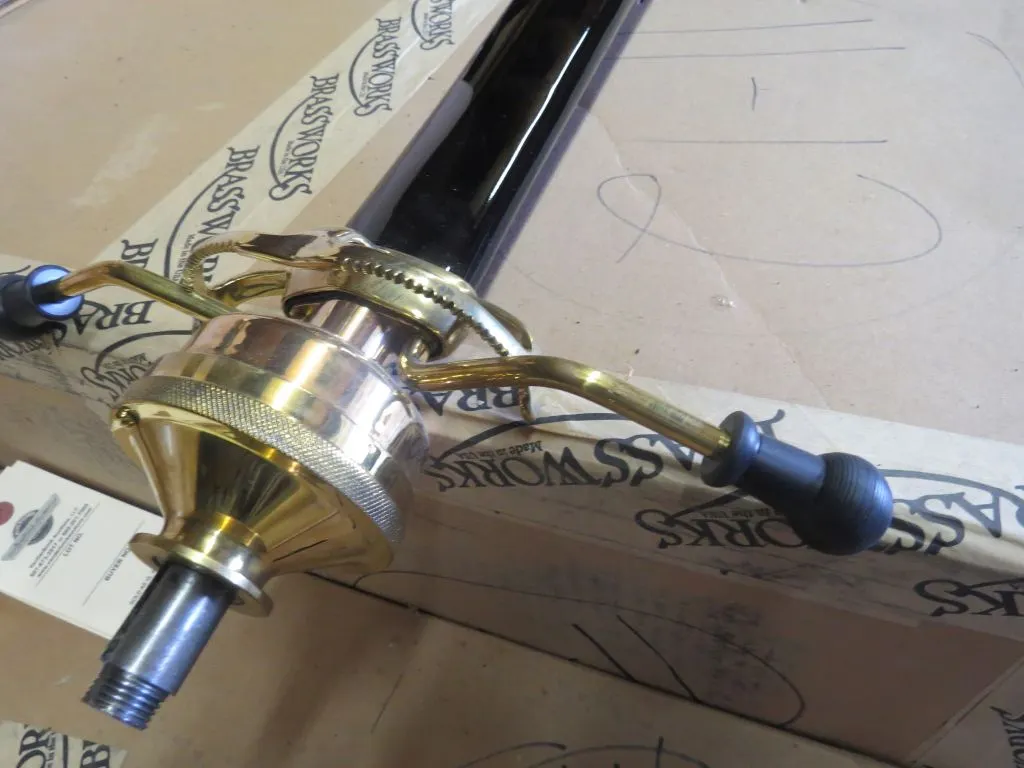 Restored Brass Ford Model T Steering Colmn