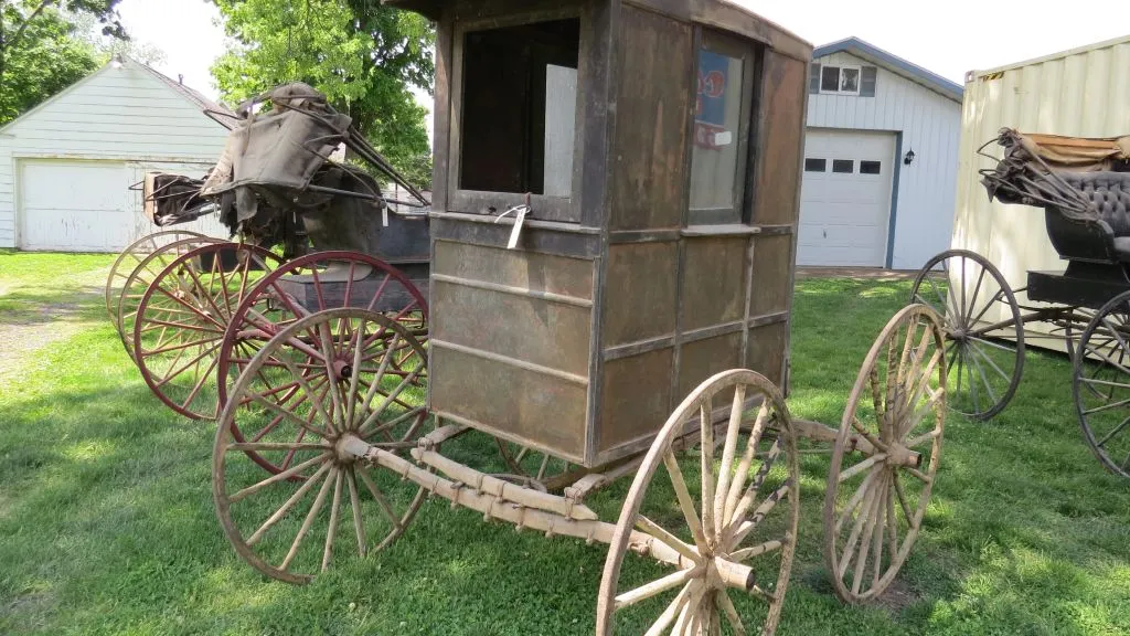 Horse Drawn Mail Delivery Buggy