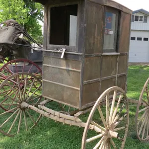 Horse Drawn Mail Delivery Buggy