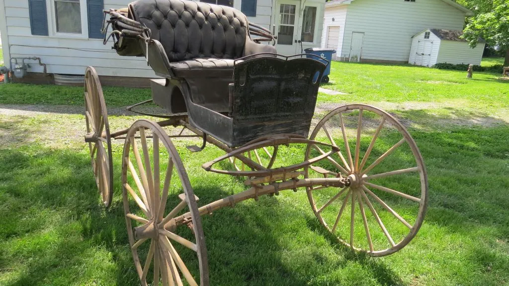 Horse Drawn Ames Undercut Buggy