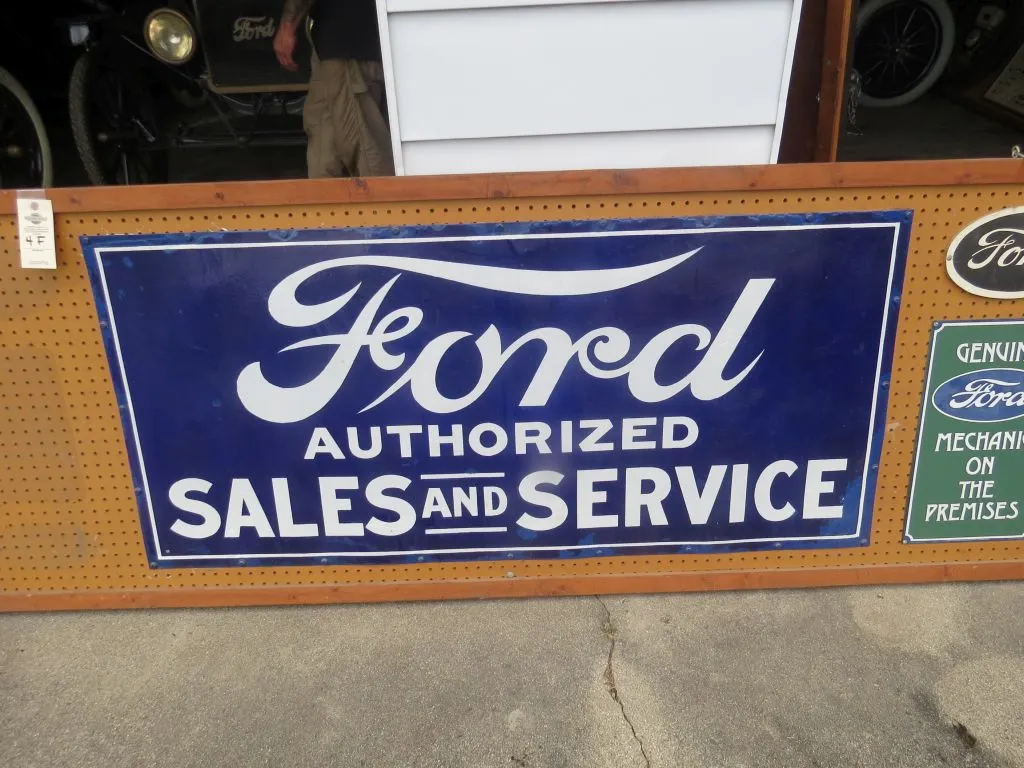 Porcelain Ford Sign