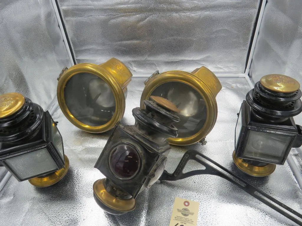 5 Piece set of headlights, Sidelights, and Tail Lamp