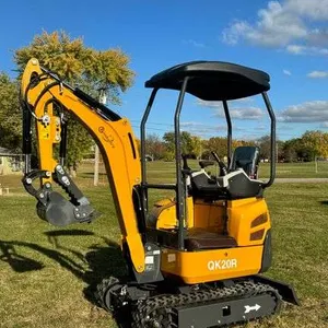Unused 2025 QK20R 23HP Excavator_Hyd thumb_Pilot controls