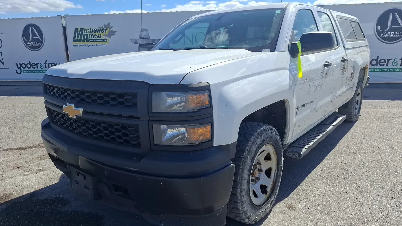 2014 Chevrolet Silverado 1500 4x4 Work Truck 4dr Double Cab 6.5 ft. SB w/2WT 4x4