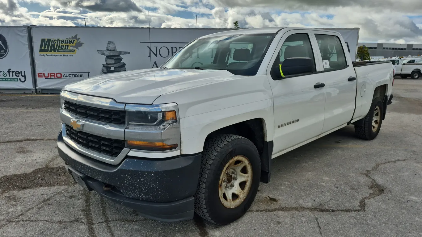 2017 Chevrolet Silverado 1500 4x4 Work Truck 4dr Crew Cab 6.5 ft. SB 4x4