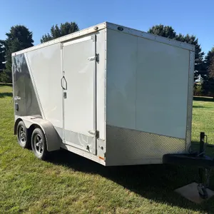 2011 Stealth 14ft Enclosed Bumper Hitch Trailer--1 Owner