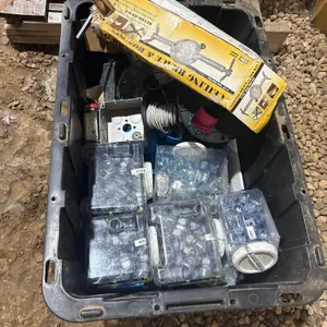 Tub Of New Electric Parts