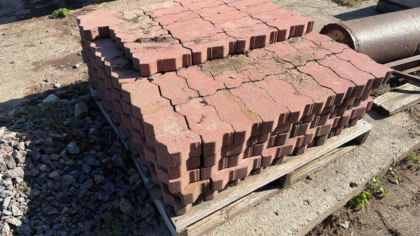 Pallet Of Landscape Block