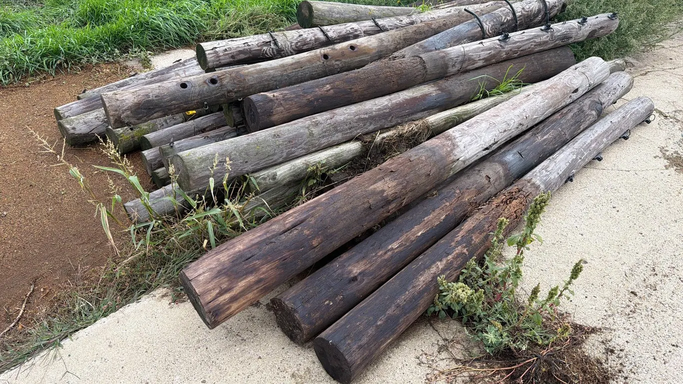 Wooden Fence Post