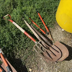 Shovels, Pitchfork & Trimmer