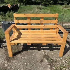 55” Wood Bench