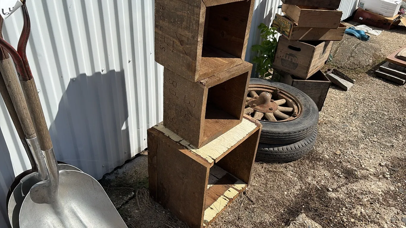 3- Wood Parts Bins