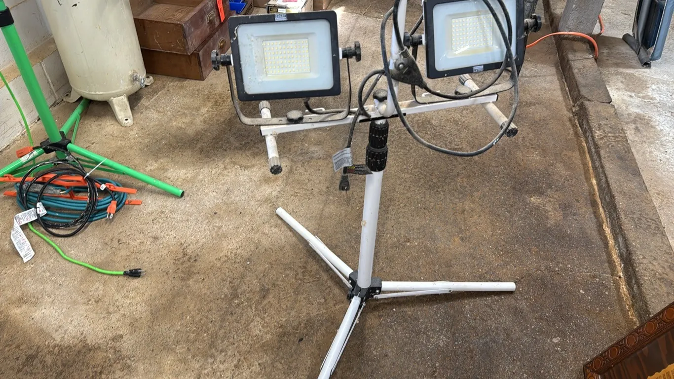 2 head work light