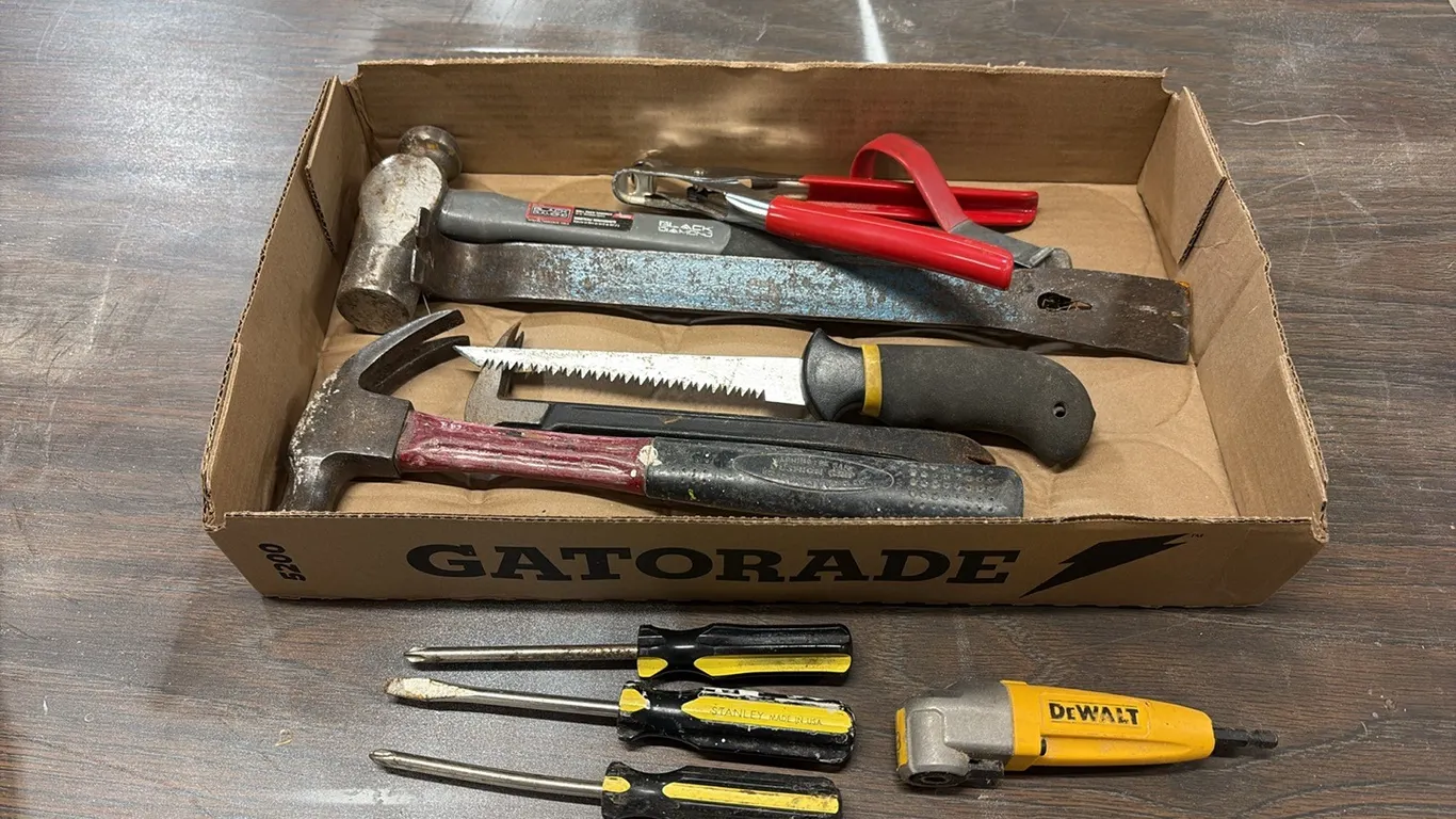 Hammers, Screwdrivers & Misc Tools