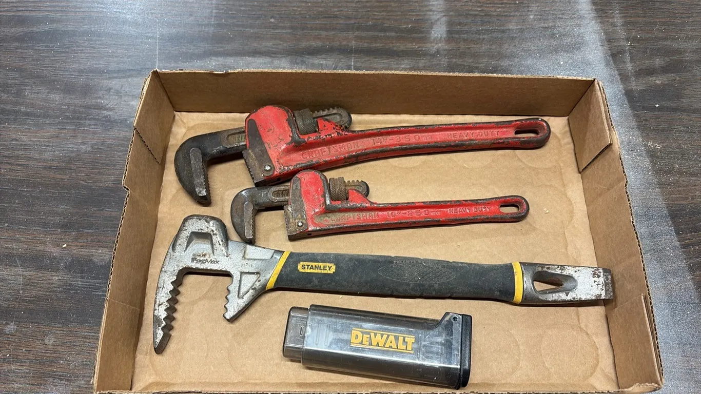 Stanley Bar & Pipe Wrenches