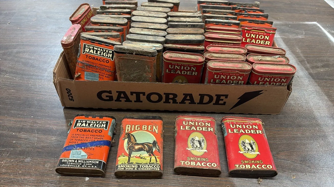 Vintage Tobacco Tins