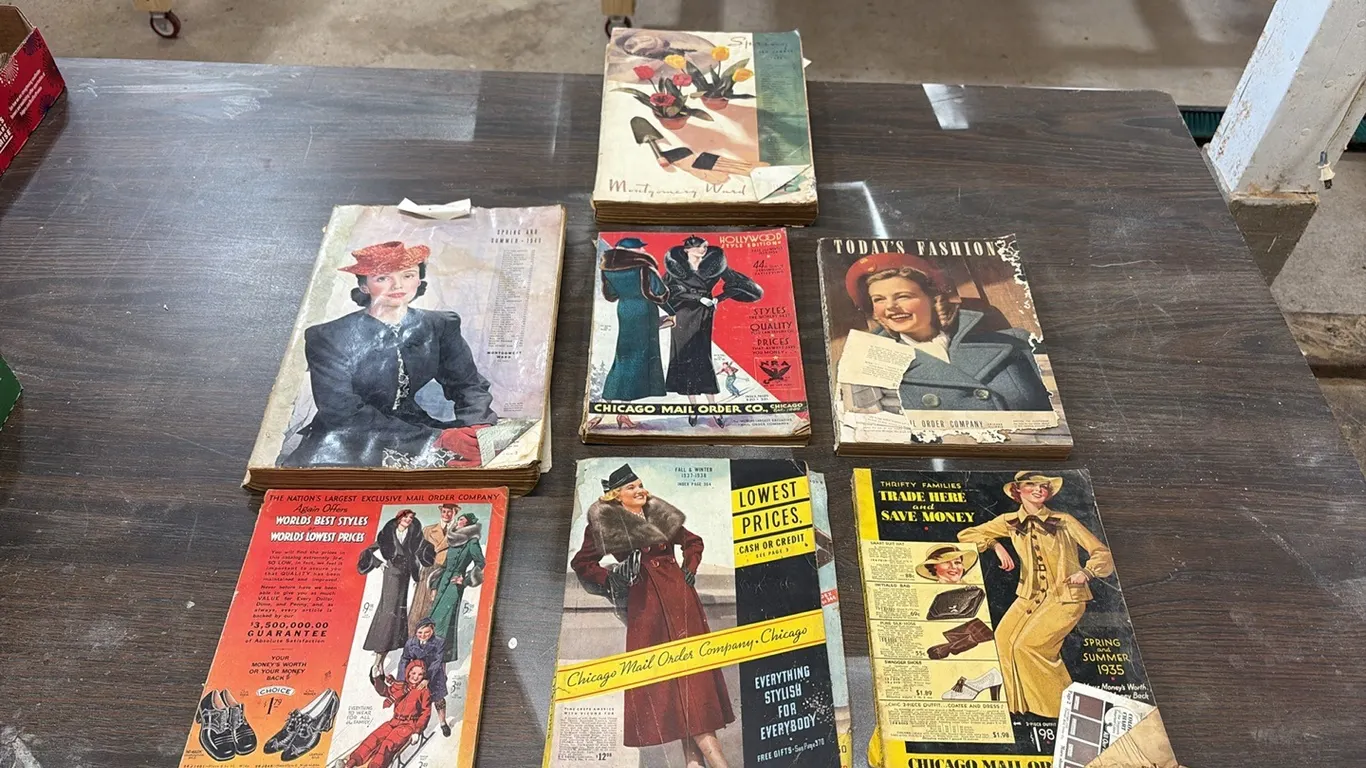 Vintage Fashion Catalogs