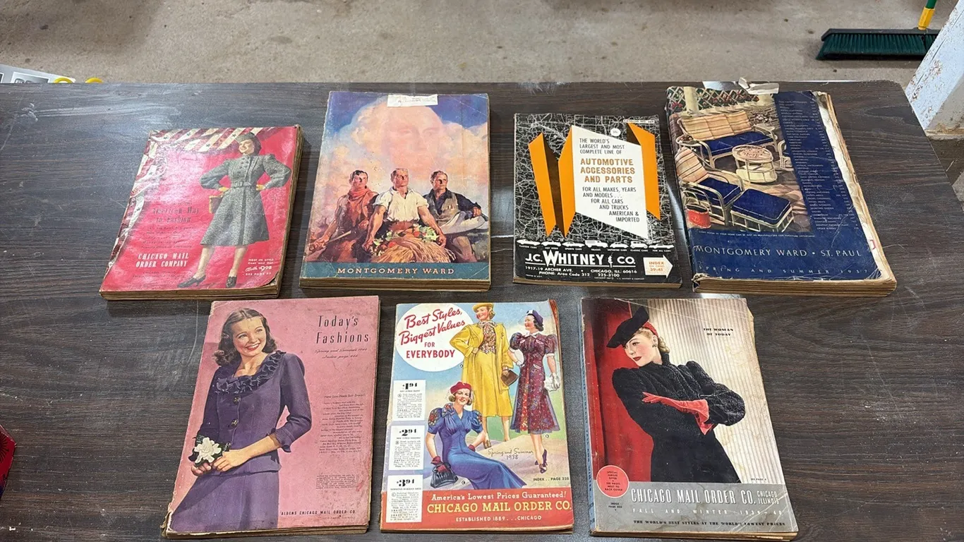 Vintage Fashion Catalogs