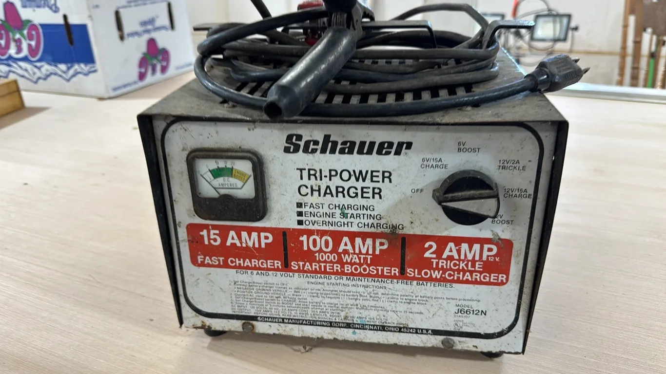Schauer battery charger